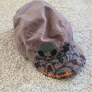 Olive green military hat